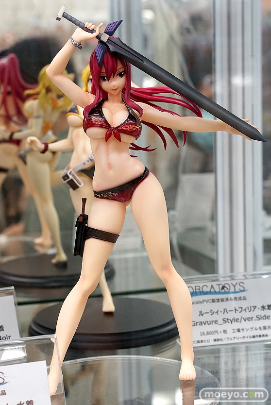 オルカトイズ FAIRY TAIL エルザ・スカーレット・水着Gravure_Style/ver.炎 川崎和史 フィギュア あみあみ 秋葉原ラジオ会館店 03