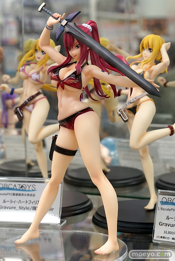 オルカトイズ FAIRY TAIL エルザ・スカーレット・水着Gravure_Style/ver.炎 川崎和史 フィギュア あみあみ 秋葉原ラジオ会館店 04