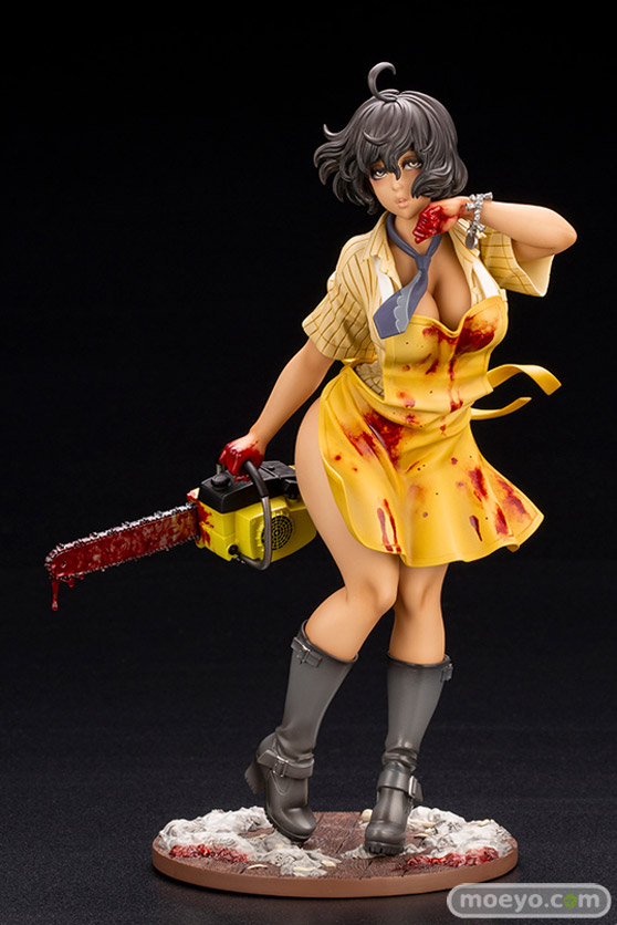 コトブキヤ HORROR美少女 悪魔のいけにえ レザーフェイス 燕 山下しゅんや フィギュア 01