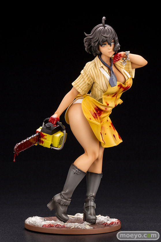 コトブキヤ HORROR美少女 悪魔のいけにえ レザーフェイス 燕 山下しゅんや フィギュア 03