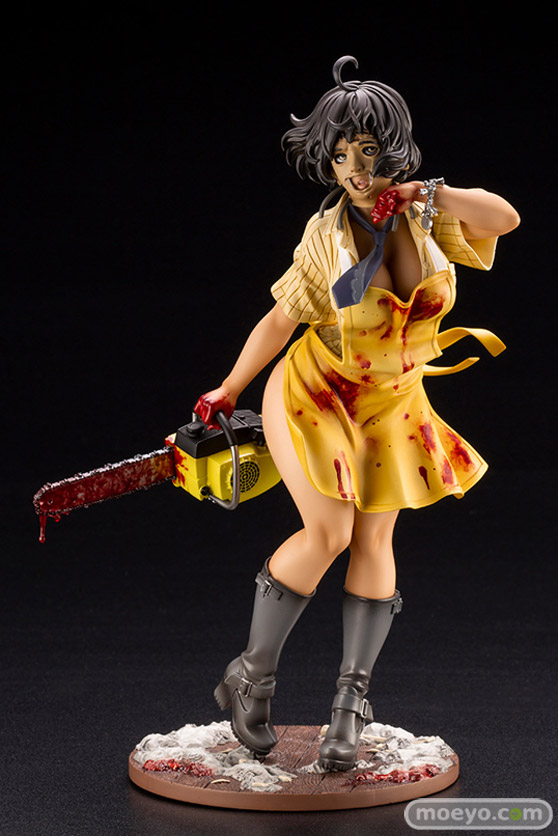 コトブキヤ HORROR美少女 悪魔のいけにえ レザーフェイス 燕 山下しゅんや フィギュア 06