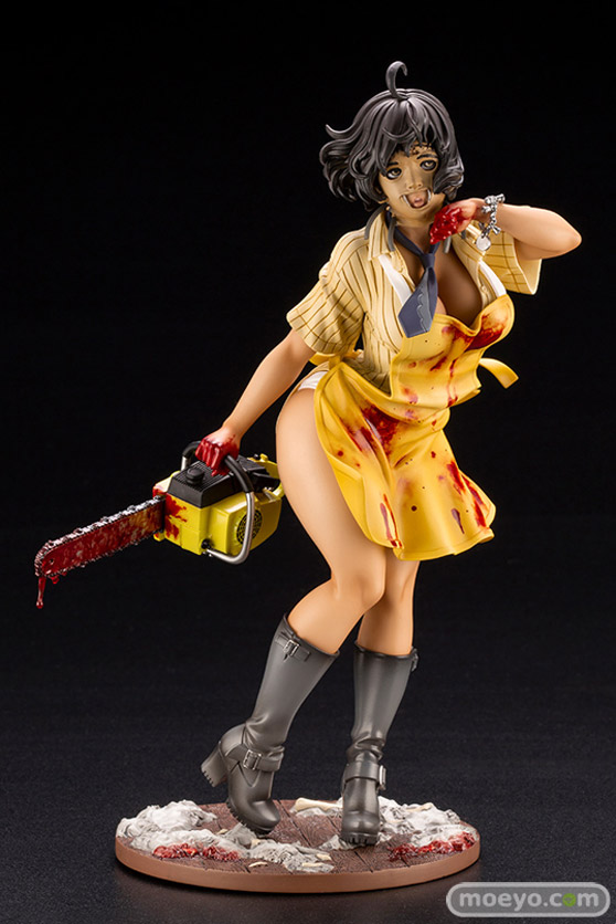 コトブキヤ HORROR美少女 悪魔のいけにえ レザーフェイス 燕 山下しゅんや フィギュア 07