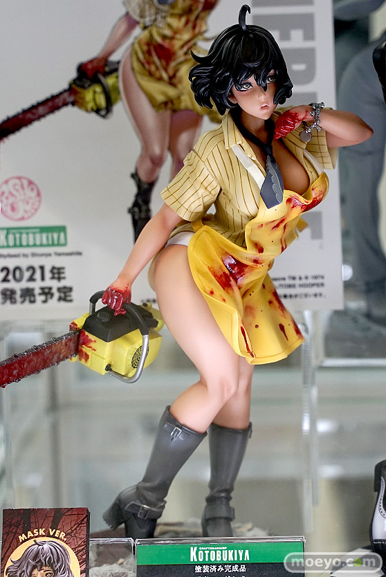 コトブキヤ HORROR美少女 悪魔のいけにえ レザーフェイス 燕 山下しゅんや フィギュア あみあみ 秋葉原ラジオ会館店 04