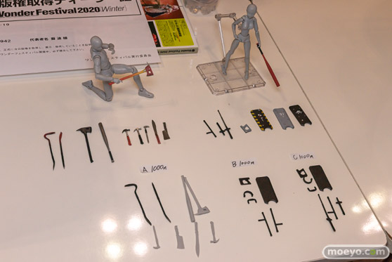 画像　フィギュア　サンプル　レビュー　ワンダーフェスティバル 2020［冬］ Free Walker GREEN LILY パポデジタル 07