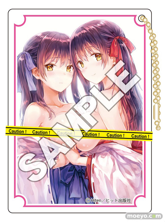 花畑と美少女 Hiten:COMIC阿吽Pin-upアクリルアートコレクションSP Hiten:COMIC阿吽アダルトキーチェーン 04