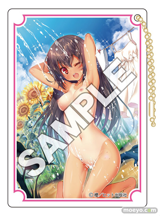 花畑と美少女 Hiten:COMIC阿吽Pin-upアクリルアートコレクションSP 櫻:COMIC阿吽アダルトキーチェーン 03