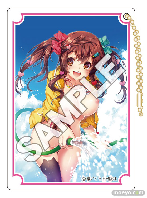 花畑と美少女 Hiten:COMIC阿吽Pin-upアクリルアートコレクションSP 櫻:COMIC阿吽アダルトキーチェーン 04