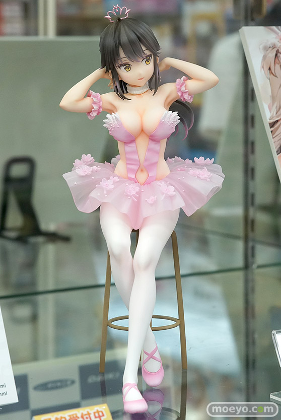 ユニオンクリエイティブ Anmiイラスト『フラミンゴバレエ団』 ポニーテールの子 赤べこ トルマリンゴリラ フィギュア 03