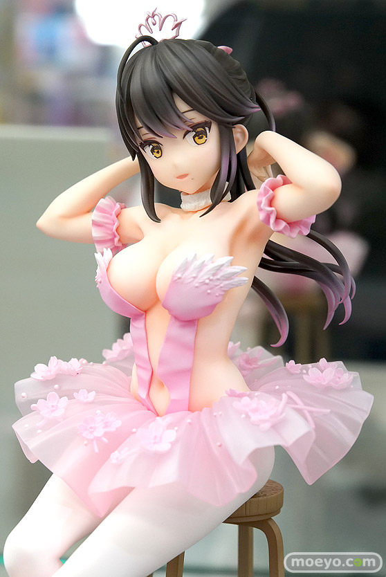 ユニオンクリエイティブ Anmiイラスト『フラミンゴバレエ団』 ポニーテールの子 赤べこ トルマリンゴリラ フィギュア 08