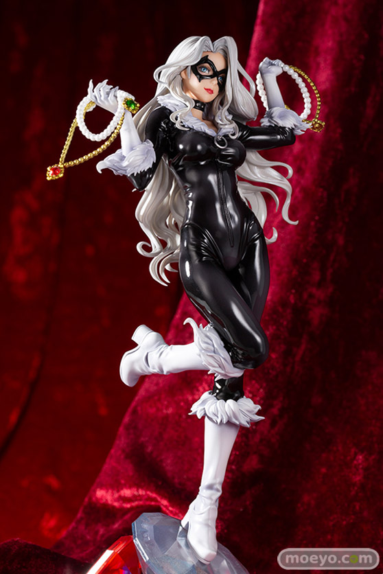 コトブキヤ MARVEL美少女 MARVEL UNIVERSE ブラックキャット Steals Your Heart ke 山下しゅんや フィギュア 11