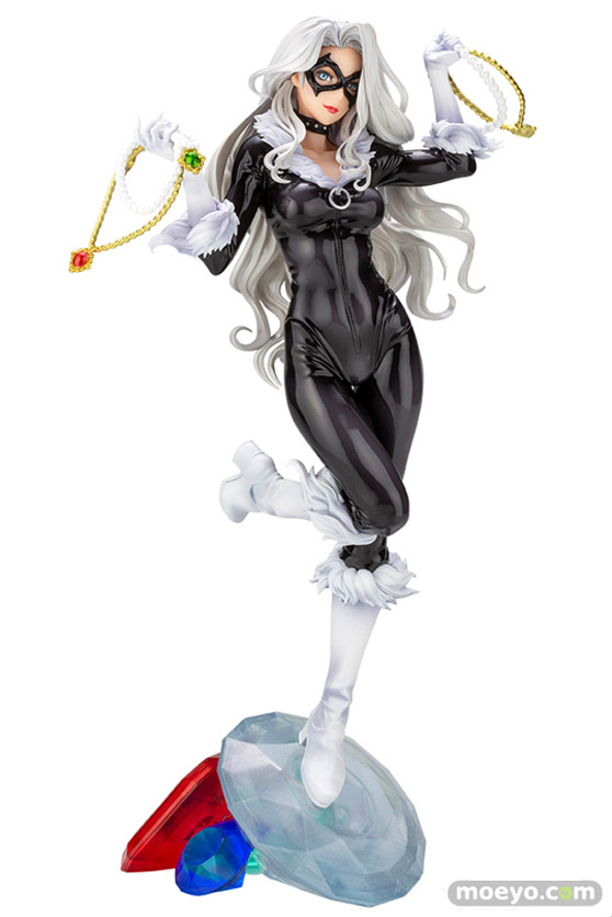 コトブキヤ MARVEL美少女 MARVEL UNIVERSE ブラックキャット Steals Your Heart ke 山下しゅんや フィギュア 13