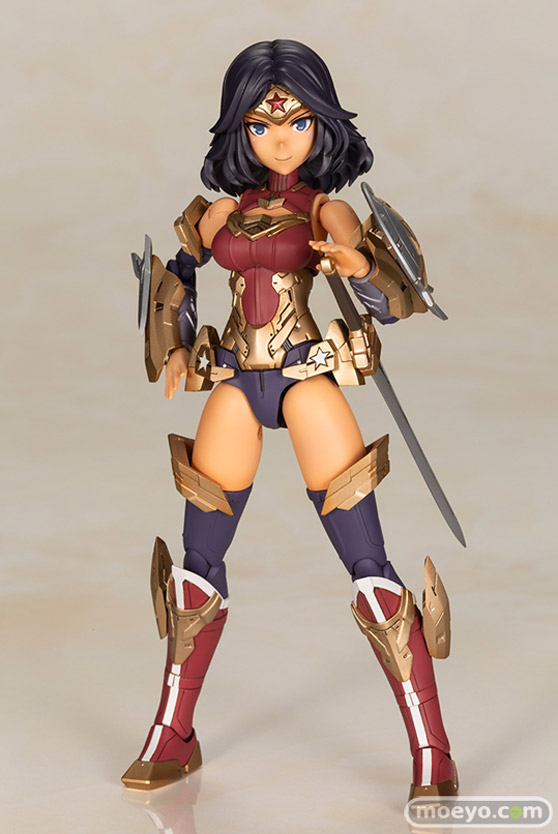 コトブキヤ クロスフレーム・ガール ワンダーウーマン Humikane Shimada Ver. プラモデル 西丸芳弘 島田フミカネ 12