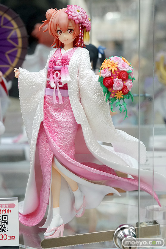 F:NEX(フェネクス) やはり俺の青春ラブコメはまちがっている。完 由比ヶ浜結衣 -白無垢- デザインココ ひのきや フィギュア 01