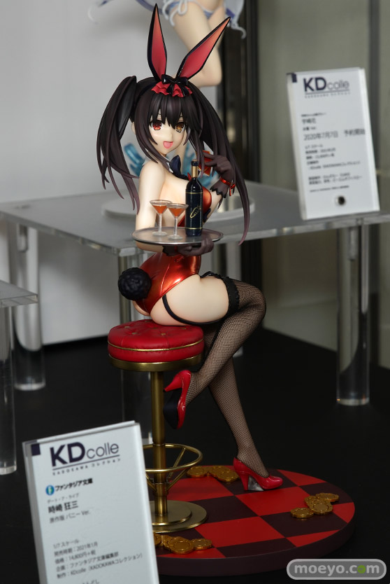 KADOKAWA KDcolle 「デート・ア・ライブ」 原作版 時崎狂三 バニーVer. フィギュア ふんどし ワンホビギャラリー 2020 OFFLINE 03