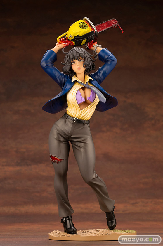 コトブキヤ HORROR美少女 悪魔のいけにえ レザーフェイス CHAINSAW DANCE 燕 山下しゅんや フィギュア 01