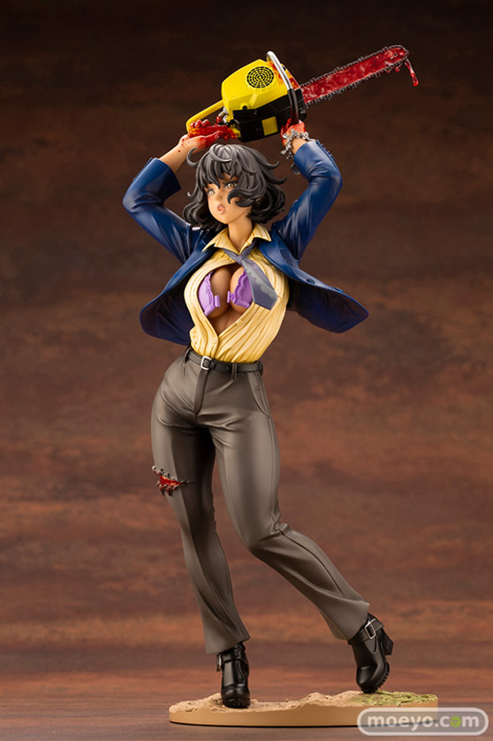 コトブキヤ HORROR美少女 悪魔のいけにえ レザーフェイス CHAINSAW DANCE 燕 山下しゅんや フィギュア 02