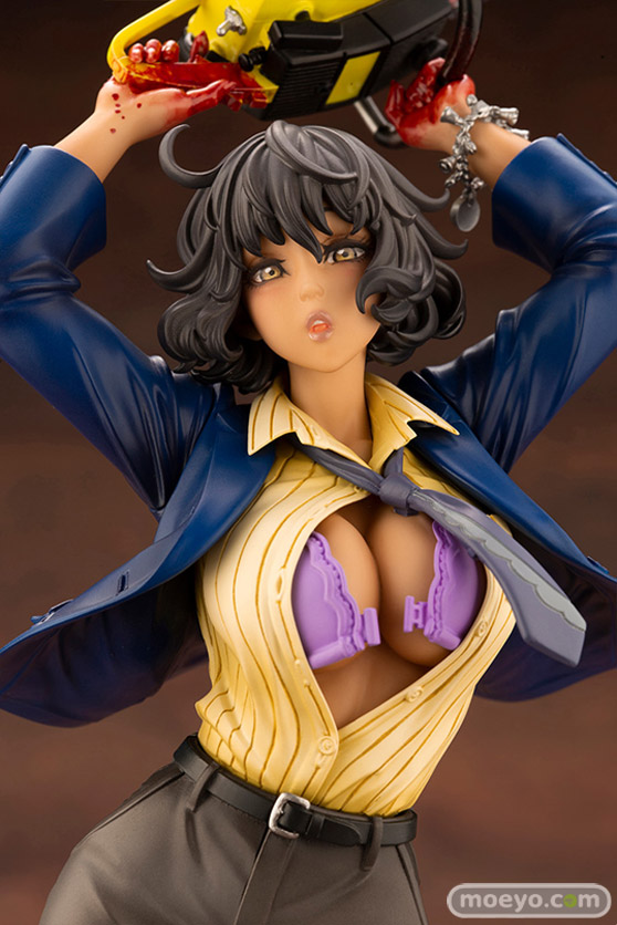 コトブキヤ HORROR美少女 悪魔のいけにえ レザーフェイス CHAINSAW DANCE 燕 山下しゅんや フィギュア 08