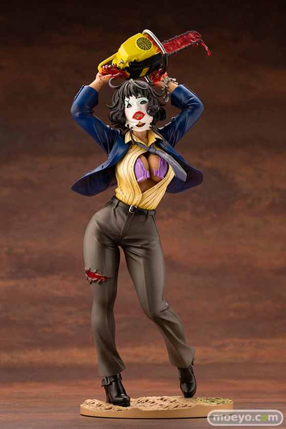 コトブキヤ HORROR美少女 悪魔のいけにえ レザーフェイス CHAINSAW DANCE 燕 山下しゅんや フィギュア 10