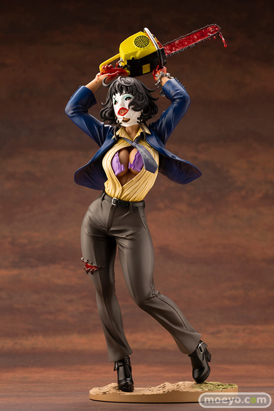 コトブキヤ HORROR美少女 悪魔のいけにえ レザーフェイス CHAINSAW DANCE 燕 山下しゅんや フィギュア 11