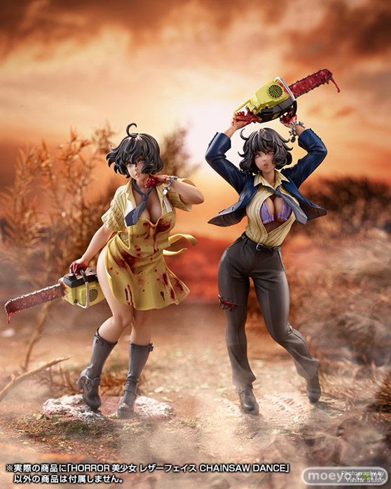 コトブキヤ HORROR美少女 悪魔のいけにえ レザーフェイス CHAINSAW DANCE 燕 山下しゅんや フィギュア 18