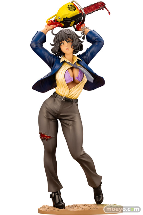 コトブキヤ HORROR美少女 悪魔のいけにえ レザーフェイス CHAINSAW DANCE 燕 山下しゅんや フィギュア 19