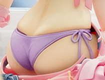 ダイキ工業新作美少女フィギュア「Anmi PINK LABEL FLAMINGOS ポニーテールの子」彩色サンプルがアキバで展示！