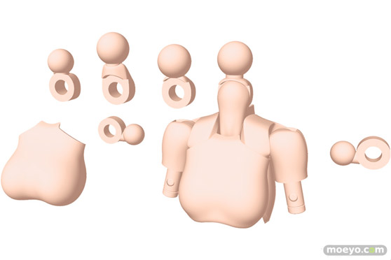 コトブキヤ プラモデル メガミデバイスM.S.G 01 トップスセット スキンカラーA スキンカラーB ホワイト05