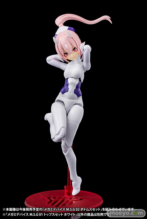 コトブキヤ プラモデル メガミデバイスM.S.G 01 トップスセット スキンカラーA スキンカラーB ホワイト12