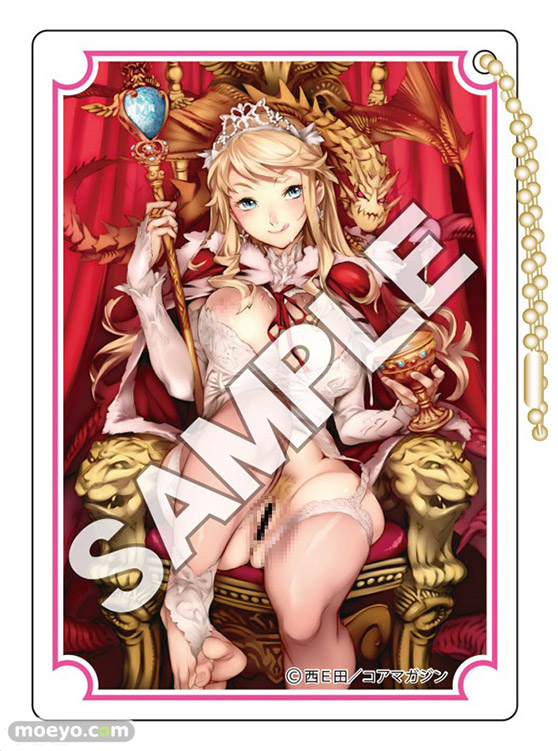 花畑と美少女 西E田 アクリルアートコレクション アダルトキーチェーン 03