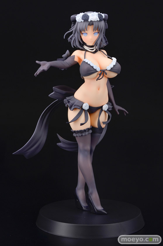 Q-six シノビマスター 閃乱カグラ NEW LINK 雪泉 Wedding2018 Black ver. ノルグレコ K2 MouseUnit フィギュア エロ キャストオフ 01