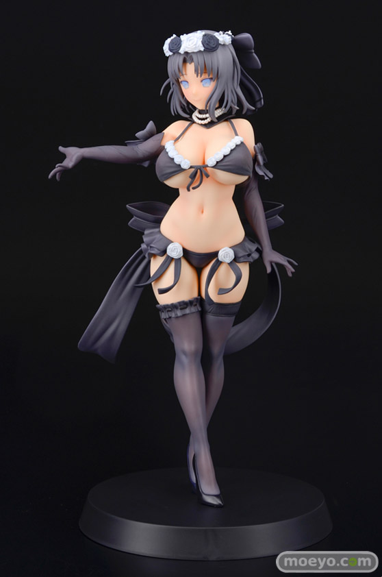 Q-six シノビマスター 閃乱カグラ NEW LINK 雪泉 Wedding2018 Black ver. ノルグレコ K2 MouseUnit フィギュア エロ キャストオフ 02