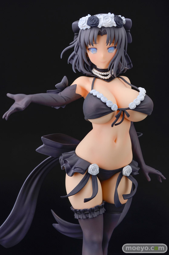 Q-six シノビマスター 閃乱カグラ NEW LINK 雪泉 Wedding2018 Black ver. ノルグレコ K2 MouseUnit フィギュア エロ キャストオフ 06