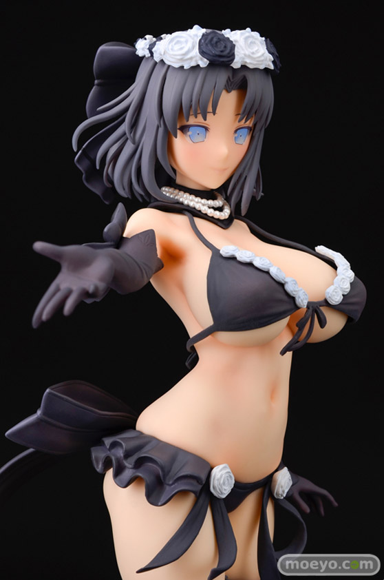 Q-six シノビマスター 閃乱カグラ NEW LINK 雪泉 Wedding2018 Black ver. ノルグレコ K2 MouseUnit フィギュア エロ キャストオフ 11