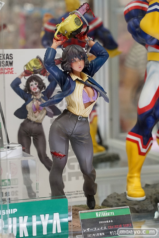 コトブキヤ HORROR美少女 悪魔のいけにえ レザーフェイス CHAINSAW DANCE 燕 山下しゅんや フィギュア 02