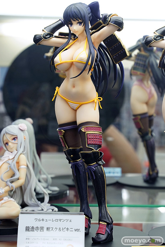 Q-six ワルキューレロマンツェ 龍造寺茜  紺スク＆ビキニver. フィギュア ノルグレコ K2 エロ ボークスホビー天国 01