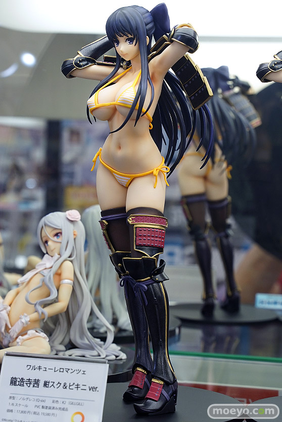 Q-six ワルキューレロマンツェ 龍造寺茜  紺スク＆ビキニver. フィギュア ノルグレコ K2 エロ ボークスホビー天国 05