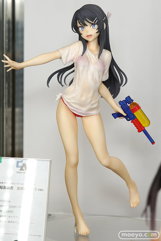 キャラアニ 青春ブタ野郎はバニーガール先輩の夢を見ない 桜島麻衣 水鉄砲デートver. エムアイシー フィギュア ワンホビギャラリー 2020 OFFLINE 05