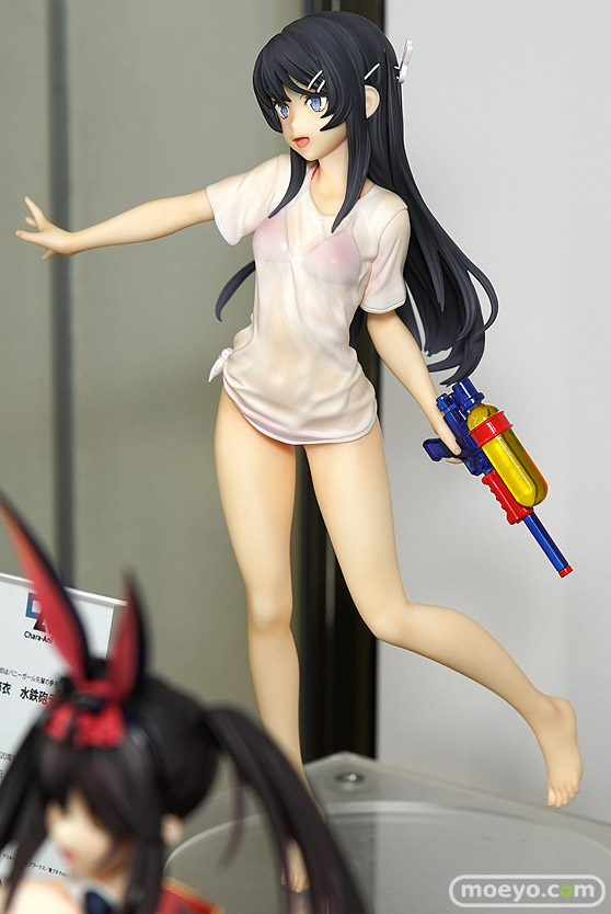 キャラアニ 青春ブタ野郎はバニーガール先輩の夢を見ない 桜島麻衣 水鉄砲デートver. エムアイシー フィギュア ワンホビギャラリー 2020 OFFLINE 06