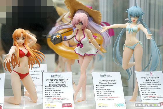 秋葉原の新作フィギュア展示の様子 2020年8月22日 16