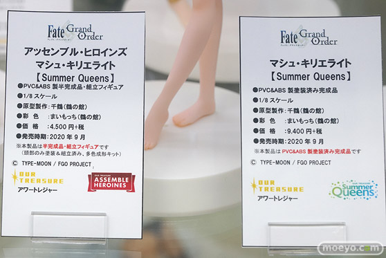 秋葉原の新作フィギュア展示の様子 2020年8月22日 18