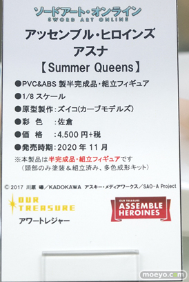 秋葉原の新作フィギュア展示の様子 2020年8月22日 20