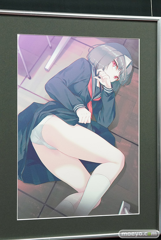 嫌な顔されながらおパンツ見せてもらいたいイラスト展8 エモントイズ アイドルのYuina 40原 04