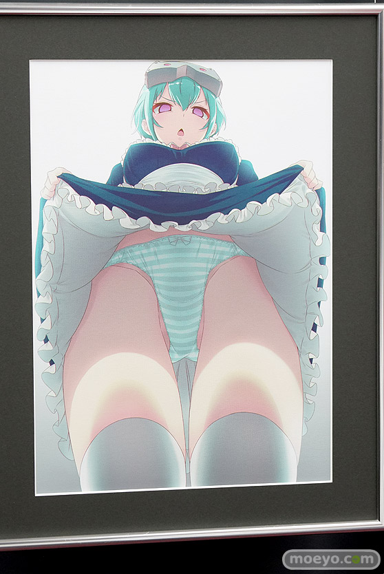 嫌な顔されながらおパンツ見せてもらいたいイラスト展8 エモントイズ アイドルのYuina 40原 07