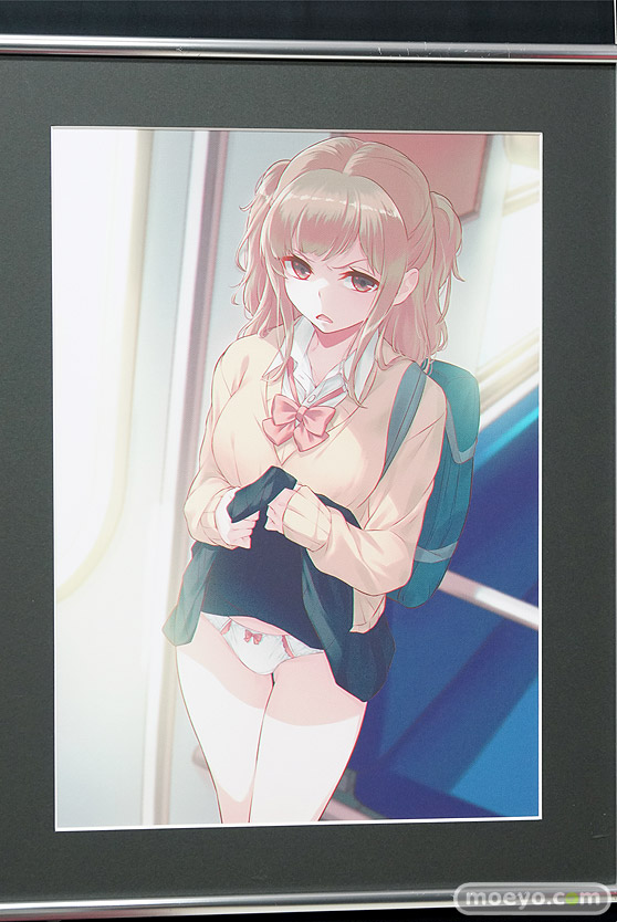 嫌な顔されながらおパンツ見せてもらいたいイラスト展8 エモントイズ アイドルのYuina 40原 09
