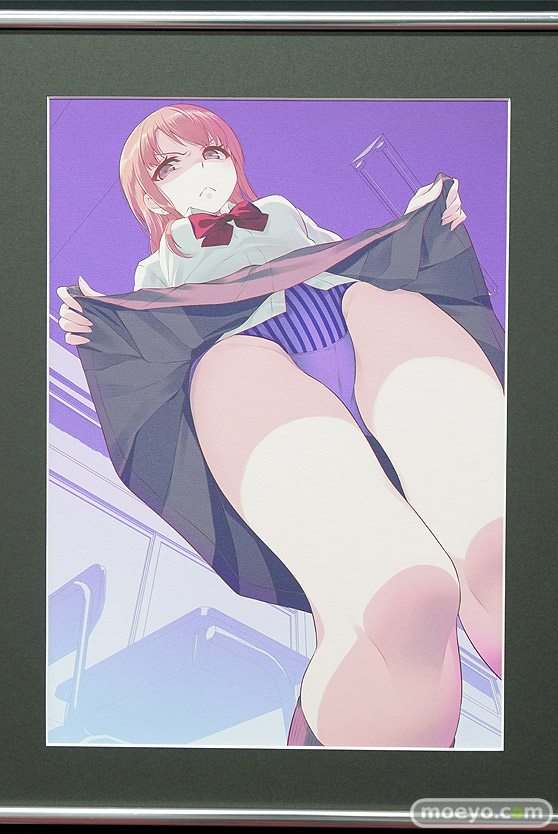 嫌な顔されながらおパンツ見せてもらいたいイラスト展8 エモントイズ アイドルのYuina 40原 12