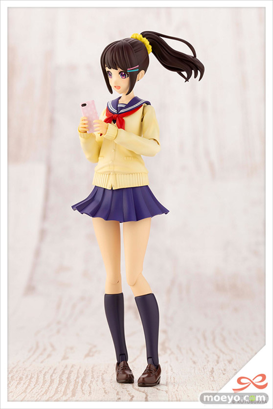 コトブキヤ 創彩少女庭園 結城まどか[桃桜高校・冬服] プラモデル 丸家裕之介 フィギュア 05