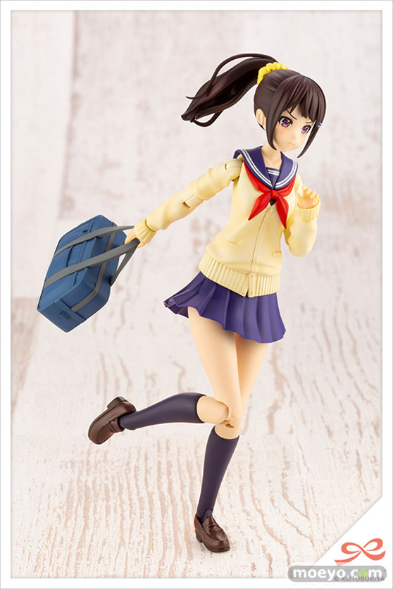 コトブキヤ 創彩少女庭園 結城まどか[桃桜高校・冬服] プラモデル 丸家裕之介 フィギュア 10