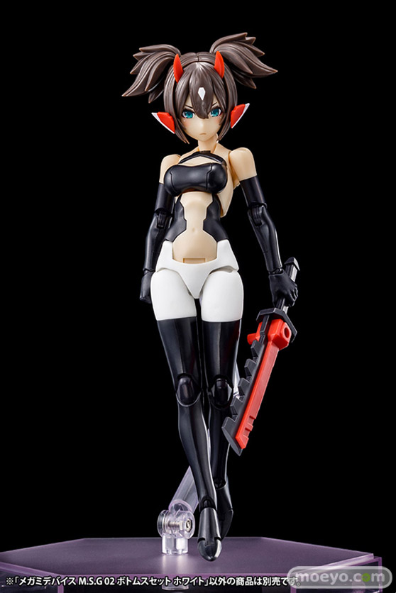 コトブキヤ メガミデバイスM.S.G 02 ボトムスセット ホワイト スキンカラーA スキンカラーB プラモデル 01