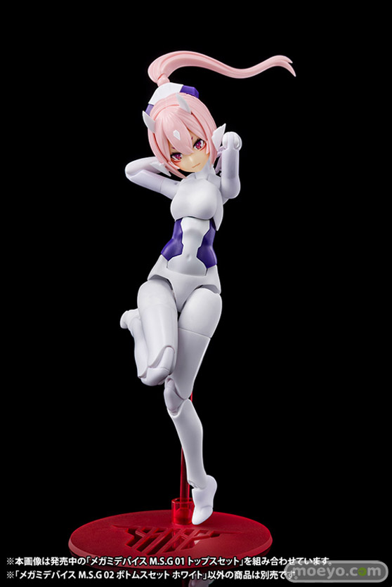 コトブキヤ メガミデバイスM.S.G 02 ボトムスセット ホワイト スキンカラーA スキンカラーB プラモデル 03