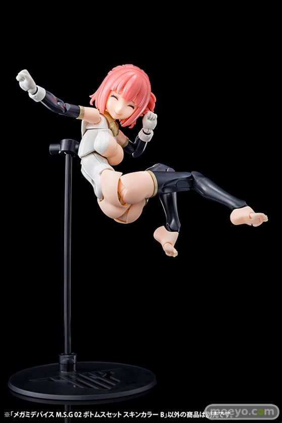 コトブキヤ メガミデバイスM.S.G 02 ボトムスセット ホワイト スキンカラーA スキンカラーB プラモデル 09